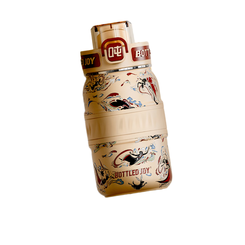 吨吨保温杯畅吨吨316不锈钢国风学生水杯大容量王一博同款双饮吨吨杯