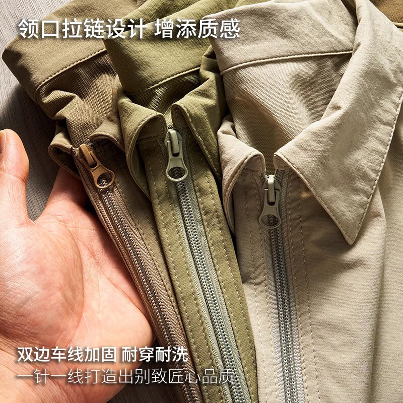 雪伦朵美式polo衫男短袖t恤夏季翻领宽松半袖日系潮流薄款冰丝速干上衣 浅松绿 XL (135-160斤)