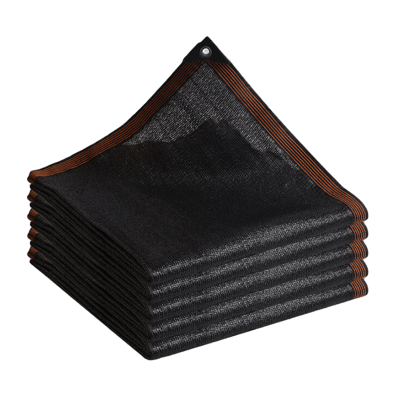 良爽遮阳网加厚加密防晒网遮阴网太阳隔热黑网植物户外遮光庶阳摭阳网 10米宽50米长加密加厚遮阳率98%