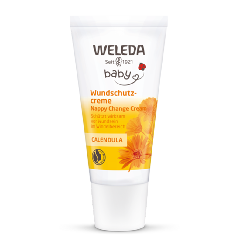 維蕾德（WELEDA）護臀膏嬰兒臀部膏金盞花紅屁屁霜寶寶護臀霜 新生兒屁屁樂(lè ) 【大支裝】金盞花護臀膏75ml