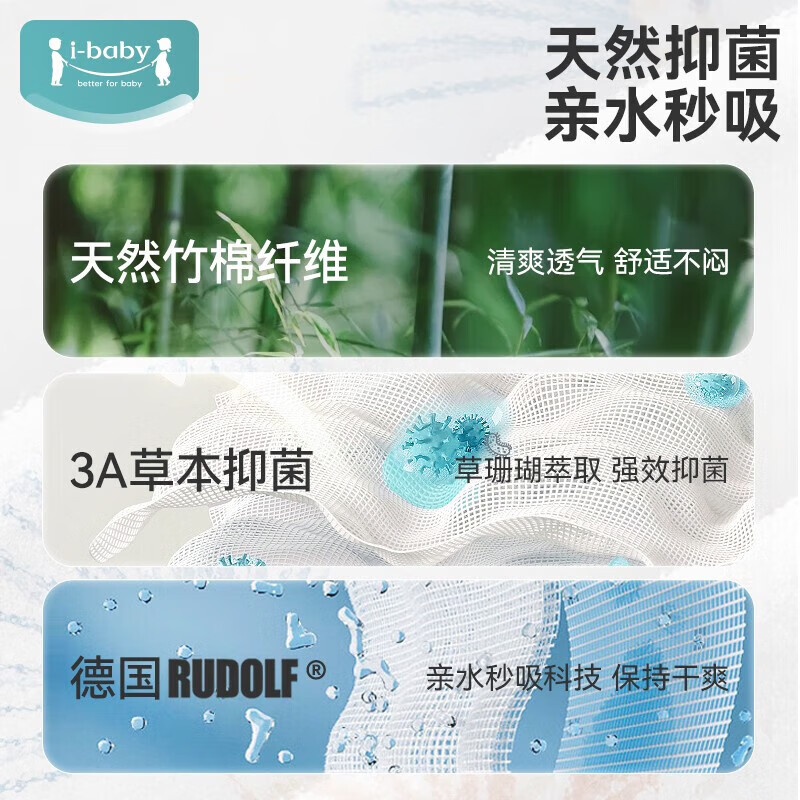 ibaby/英伦宝贝四层恒温婴儿睡袋儿童睡袋春夏季纱布分腿睡袋男女童睡 棕榈花豹四层纱布(24_28℃) 【90码】推荐身高75-90cm