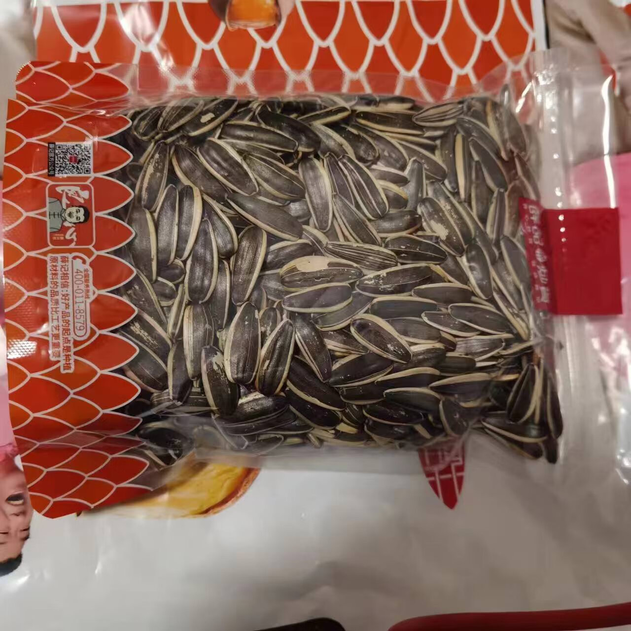 薛记炒货大黑原味瓜子250g/袋装大颗粒葵花籽精品坚果炒货葵瓜子 薛记大黑原味250g