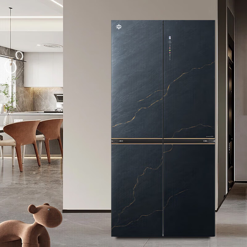 ������GREE������ 512��һ����Ƶʮ���ű��� 60cm����ƽǶ �������ʿƼ� ȫ�ռ������ζ BCD-512WPSG/��ī��