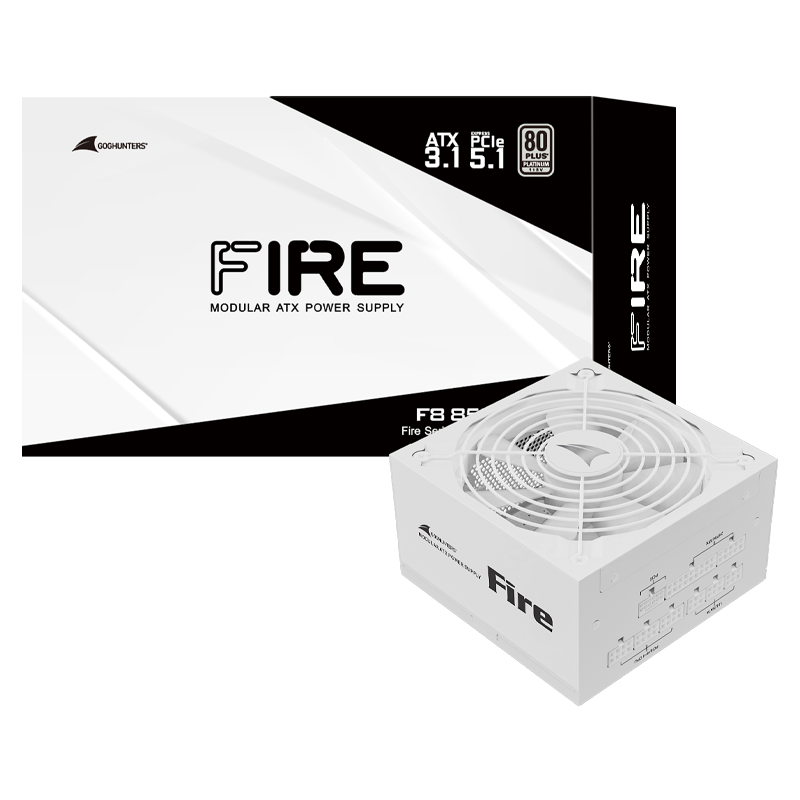 ���� �850W F8 ��ɫ�׽���ȫģ���Դ ATX3.1 ԭ��PCIe5.1 �Զ���ͣ ȫ��ѹ ������� 459Ԫ(����ȯ)