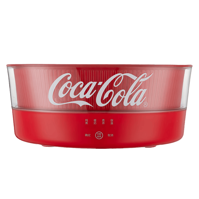 可口可乐围炉煮茶器电陶炉配玻璃茶壶烧烤网家用烧水壶泡茶煮茶全套室内围炉烤火BG-12WL01DR