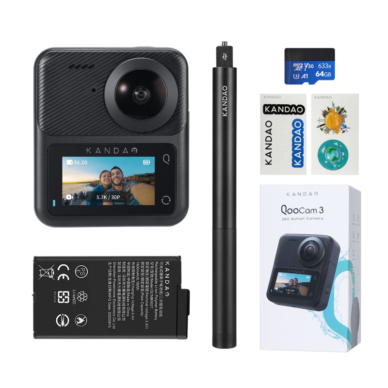 KanDaoQooCam3ȫ˶ 5.7Kˮ˶ VlogѩǱˮĦ װ 1444.15Ԫ()