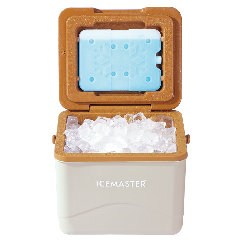冰大師（ICEMASTER）小號(hào)保溫箱戶外露營(yíng)食品冷藏保熱箱便攜保鮮母乳車載冰箱冰桶5L