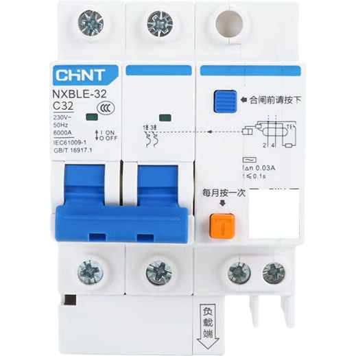 ��̩ ©�籣���� 2P C32A NXBLE-32ϵ��С�ͼ���΢�Ͷ�·�� ��բ���� �������� �տ���©��