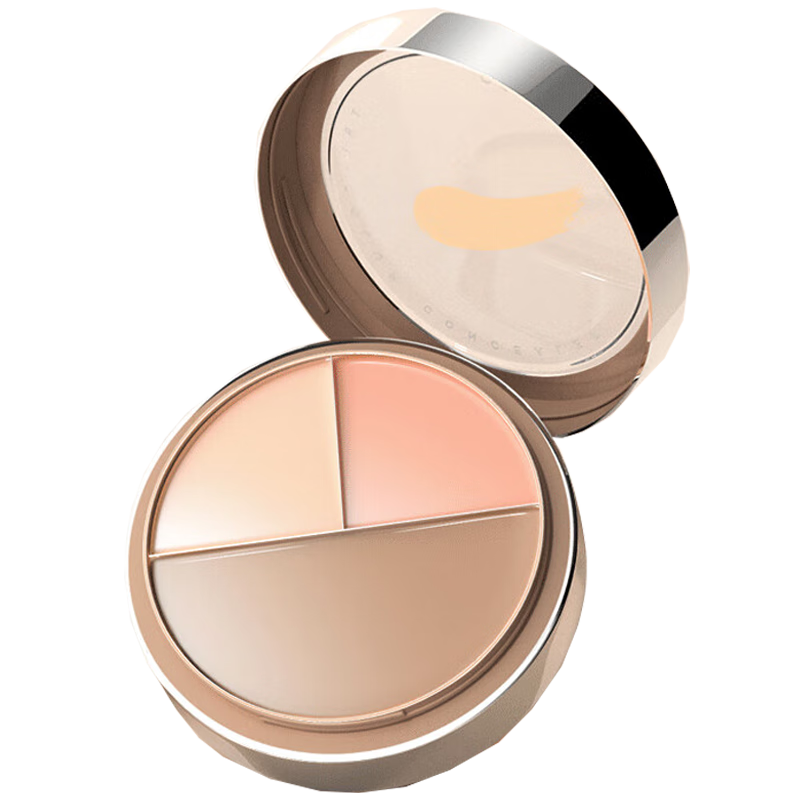 DPDP三色遮瑕膏7g粉底液遮盖斑点提亮三效合一黑眼圈泪沟痘痘印礼物