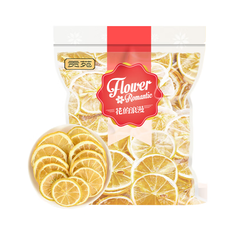 貢苑檸檬片500g大片實(shí)惠裝花草茶烘干檸檬茶凍干泡水喝沖飲大袋裝 【量販裝】烘干檸檬片500g