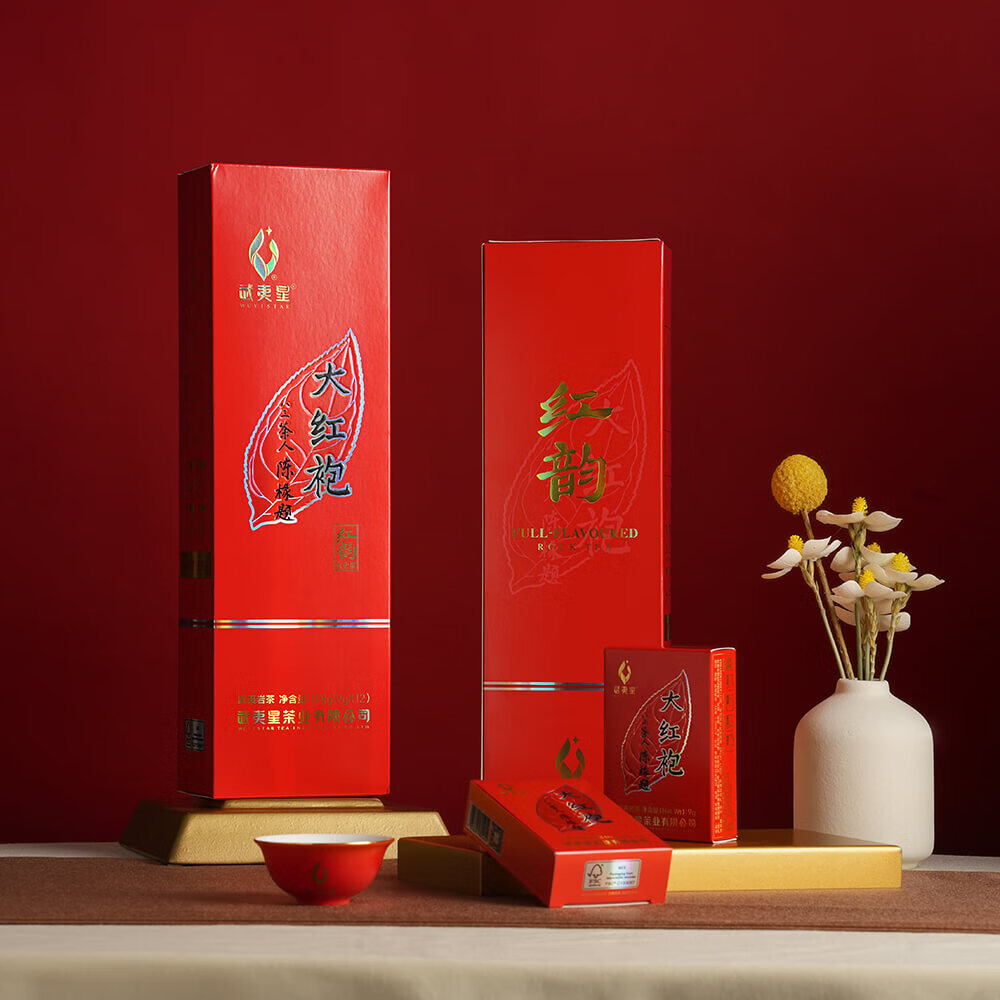 武夷星武夷星红韵大红袍竖条装 9g*12盒