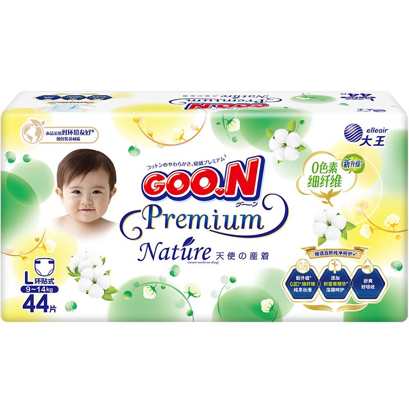 GOO.NʹȻֽ֮ L44Ƭ(9-14kg)ʪ ǻ276.84Ԫ3(92.28Ԫ/)