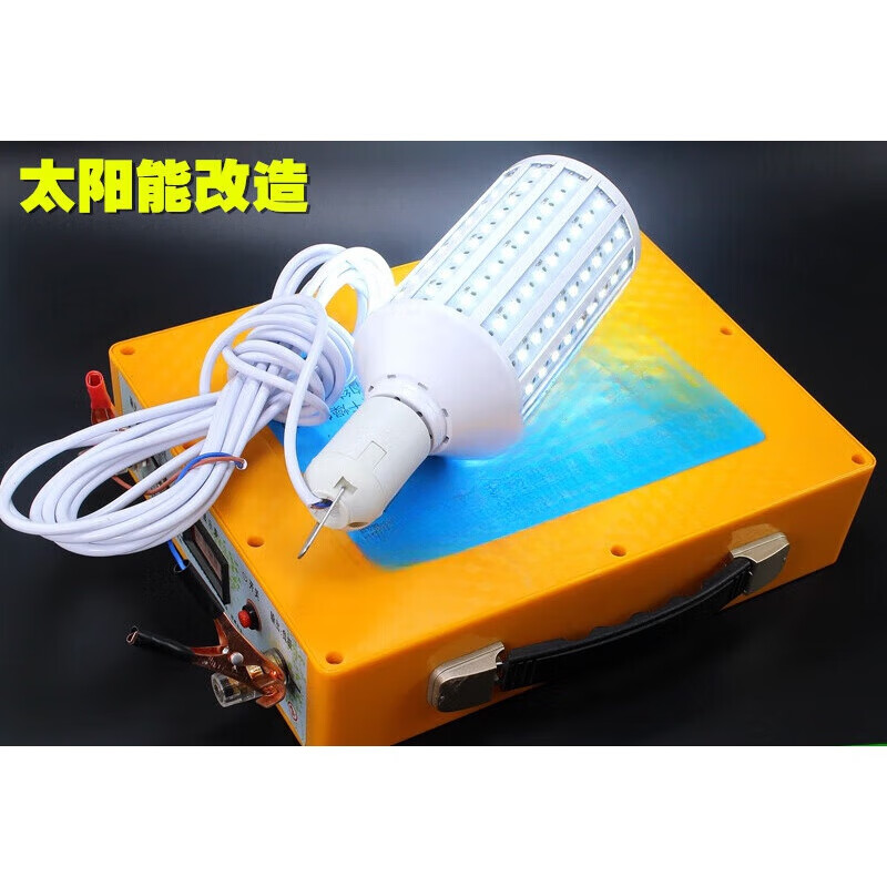 哩嗹啰嗹12v低压led玉米灯太阳能acdc24v36v48v60v夜市摆摊电瓶灯泡