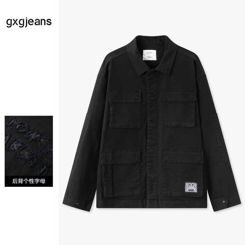 gxg.jeans男装 夹克合集 I款-黑色 JE1210023L L (175)
