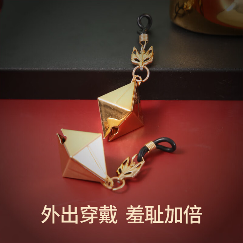 傾城鳥(niǎo)（qingchengniao）sm情趣道具乳夾鈴鐺另類(lèi)玩具可調節乳房奶夾外出穿戴調教用品女 【狐靈鈴鐺乳夾】