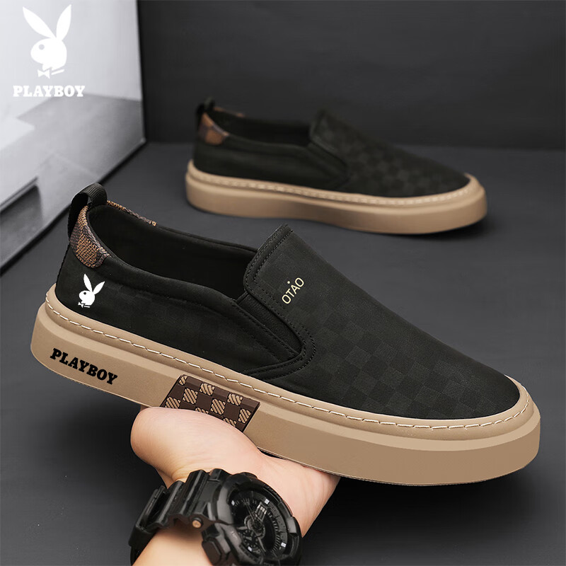 ���ڲ������������ӣ�PLAYBOY����Ь2025�ﶬ������Ь����ʿ�ٴ��Ь���������˶�Ь �ڿ�  43 114.9Ԫ