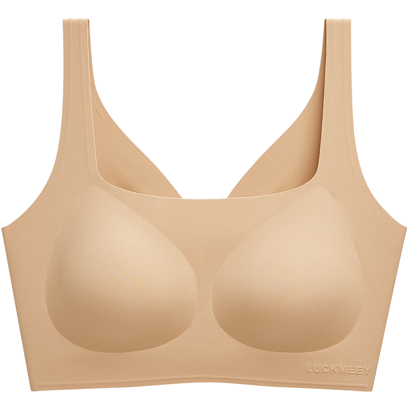 幸棉【祝绪丹同款】粉底液两穿内衣女无痕隐形无尺码无钢圈文胸罩