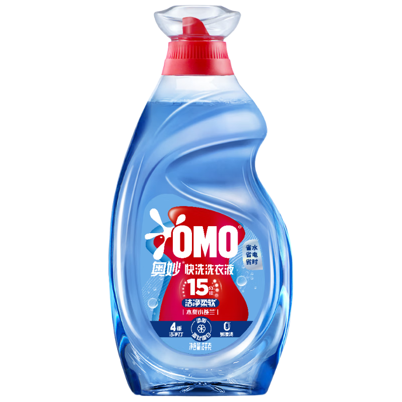 奥妙【吴磊推荐】快洗洗衣液2kg 15分钟速净快洗专用 8倍洁净力