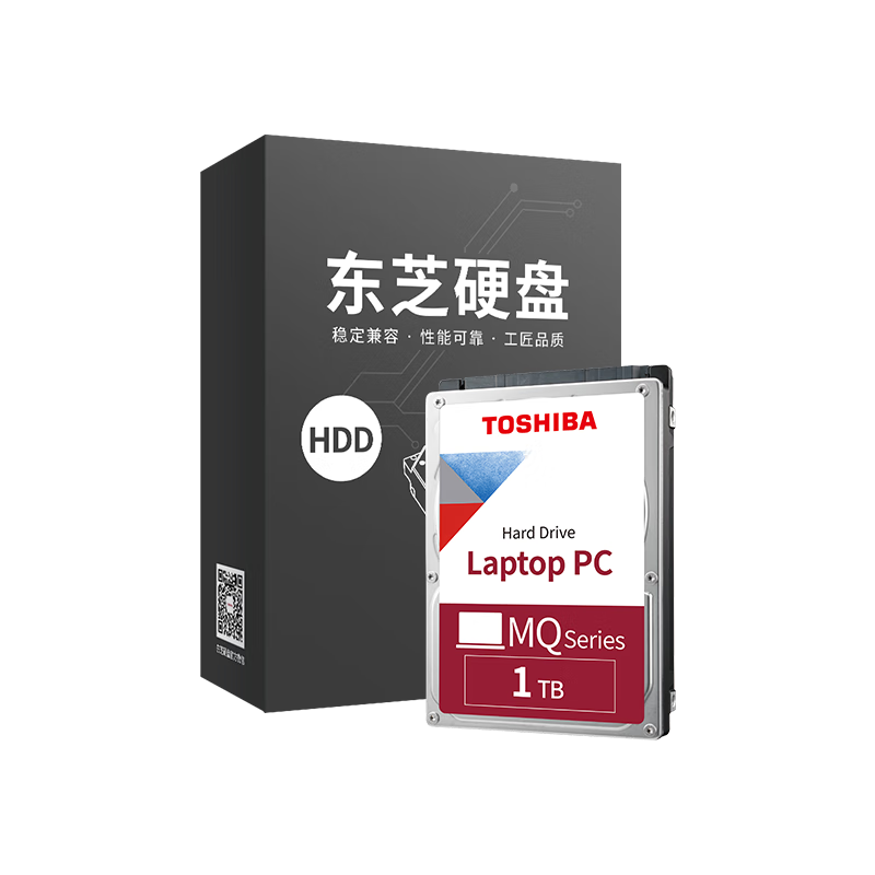 ֥TOSHIBAʼǱеӲ 1TB 128MB 5400rpm SATAӿ ᱡϵ ݻָMQ04ABF100