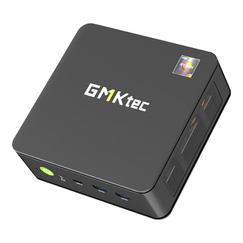 首购礼金：极摩客K6 迷你主机电脑 7840HS 65W高性能锐龙7 游戏办公设计mini小主机 蓝钛金属色 准系统