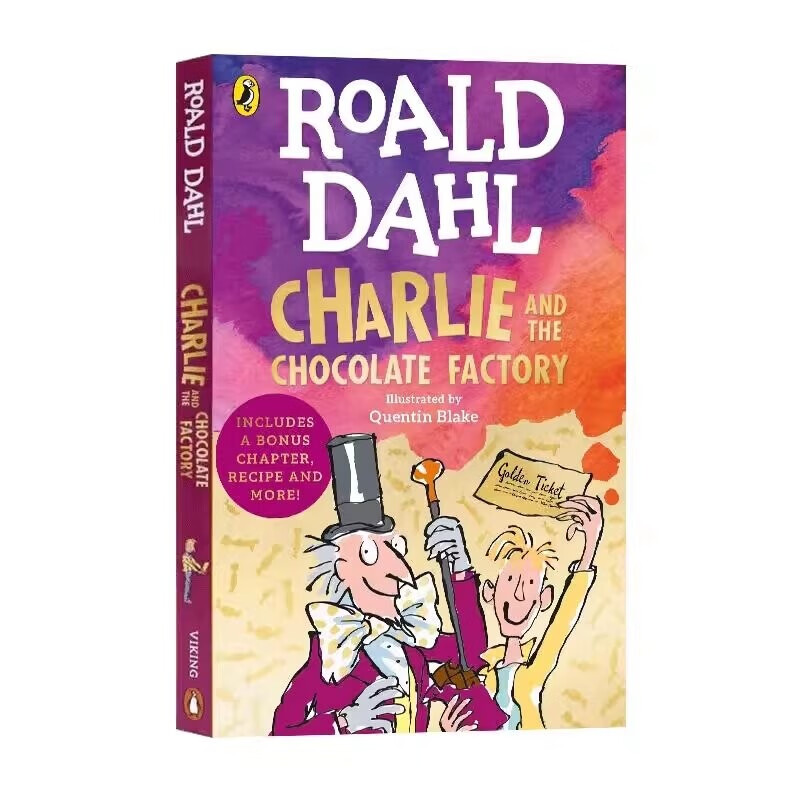 英文原版 查理和巧克力工厂 罗尔德达尔 儿童小说 Charlie and the Chocolate Factory