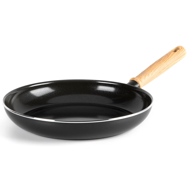 BLUE DIAMOND蓝钻煮意 不粘锅平底锅家用陶瓷早餐锅煎饼烙饼煎牛排煎鸡蛋煎锅 平底煎锅 30cm