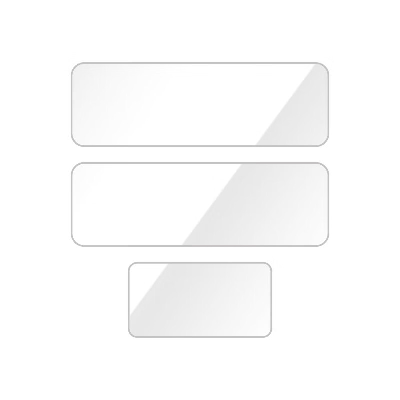 领克900内饰屏幕保护膜 防刮耐磨高清防眩 【套装】二排控制屏膜+二排吸顶屏膜+车机膜