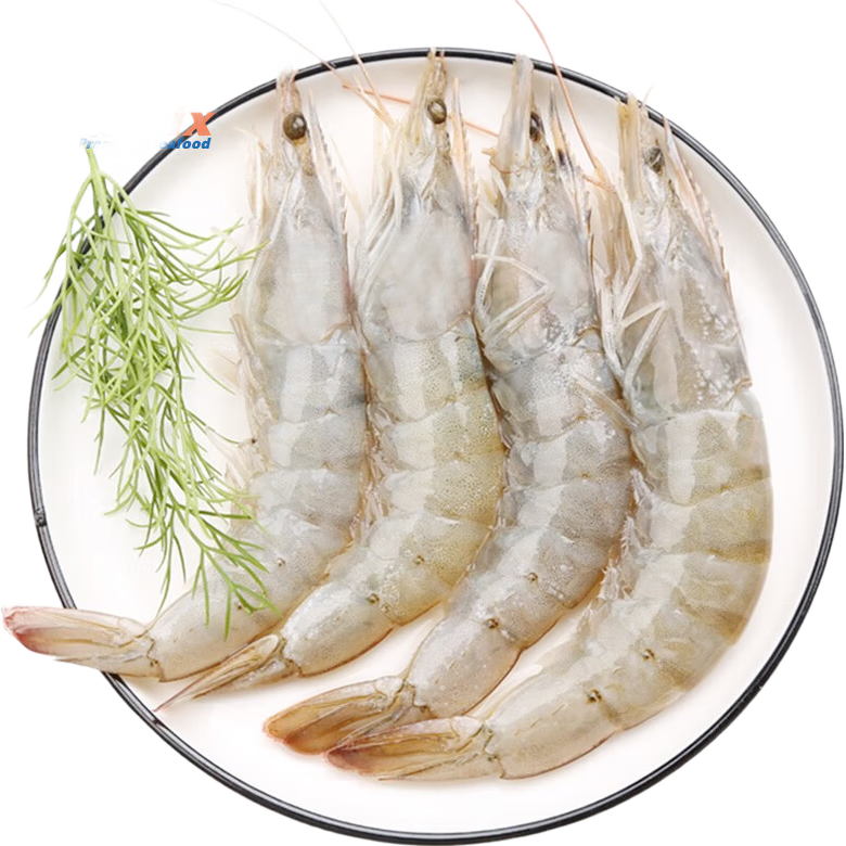 禧美海产  国产大虾 无冰净重400g/盒 22-27只 白虾 对虾 烧烤 海鲜水产 