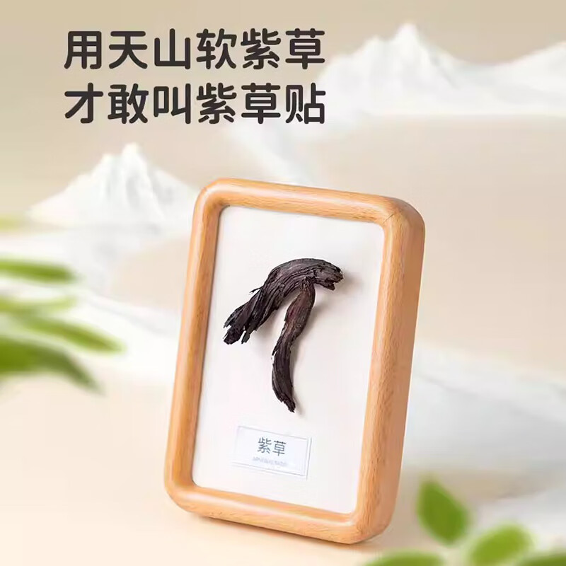 绿鼻子（green nose）紫草舒缓贴婴儿宝宝蚊子蚊虫叮咬非驱蚊贴止痒膏紫草膏青草膏 冰雪奇缘艾莎联名款【30枚】 1盒