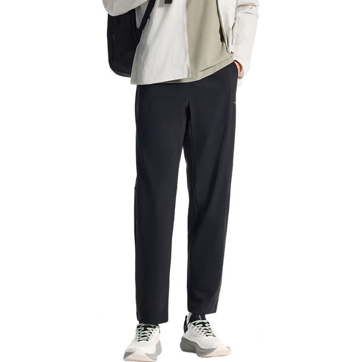 安踏冰絲防曬型動褲丨絕絕紫4代運動長褲男夏季新款直筒速干透氣褲子