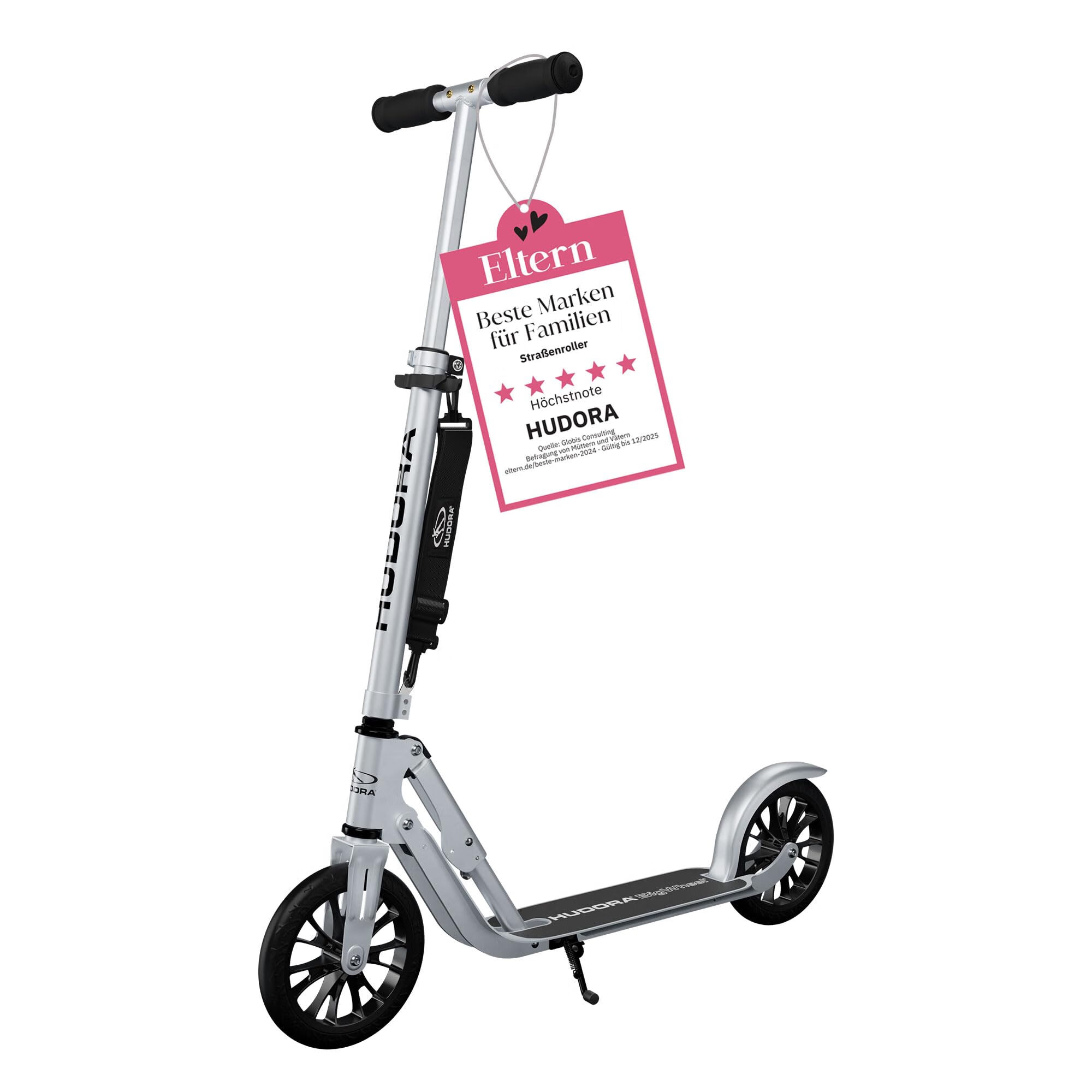 HudoraHUDORA BigWheel 205 原裝帶 RX Pro 技術折疊城市滑板車