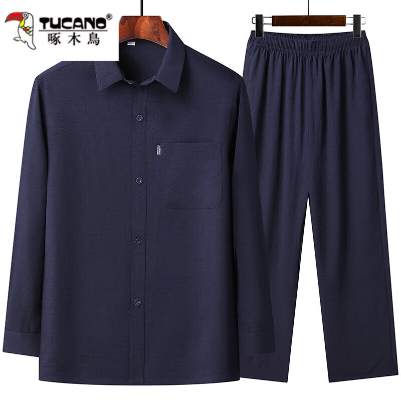 ���ڲ�������ľ��ְ���װ����������������ʿ����������걡��������װ60��үүװ T532������-װ 2XL    97.8Ԫ��2��(��48.9Ԫ/��)