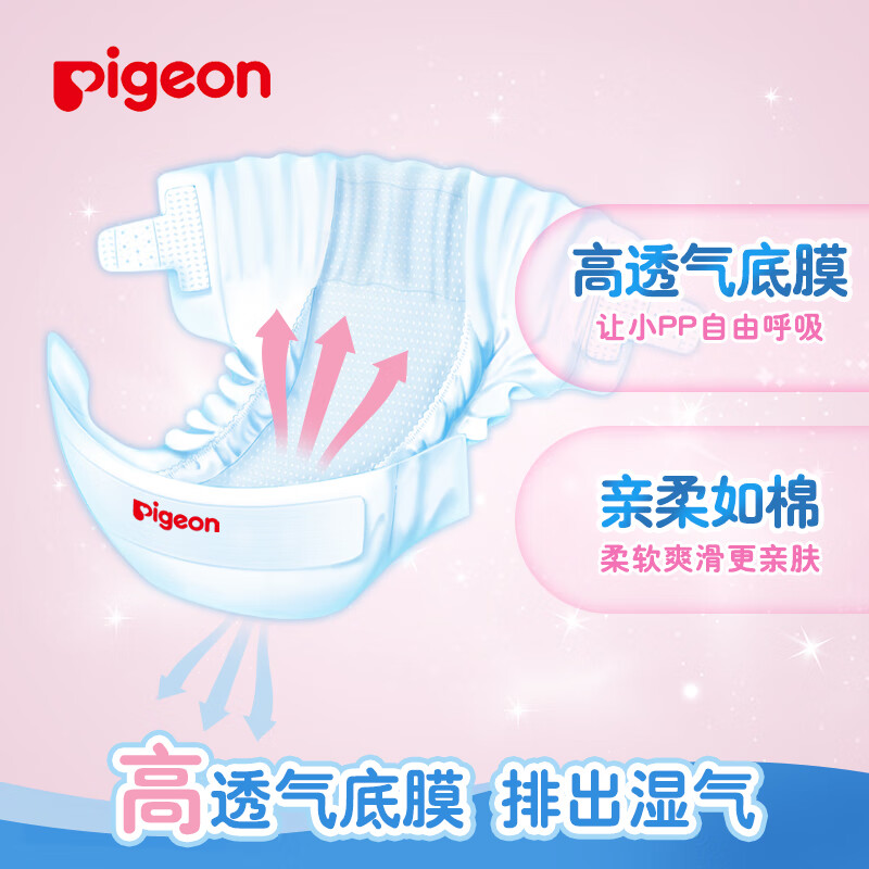 贝亲Pigeon弱酸系列纸尿裤NB102片0~5kg才出生的宝宝能用吗？