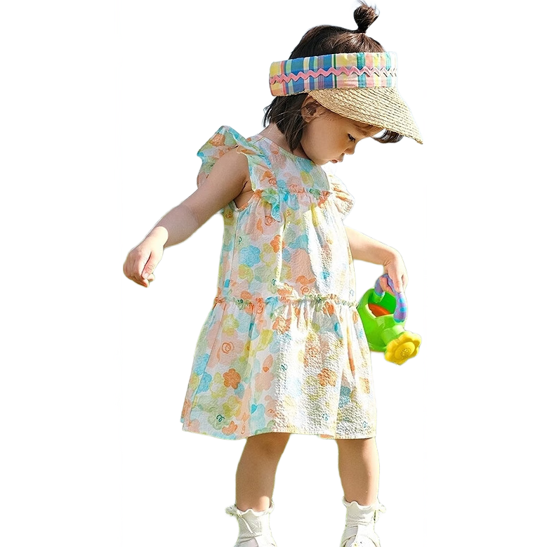 巴拉巴拉寶寶連衣裙嬰兒裙子兒童公主裙女童夏裝2025甜美時(shí)尚208225111005