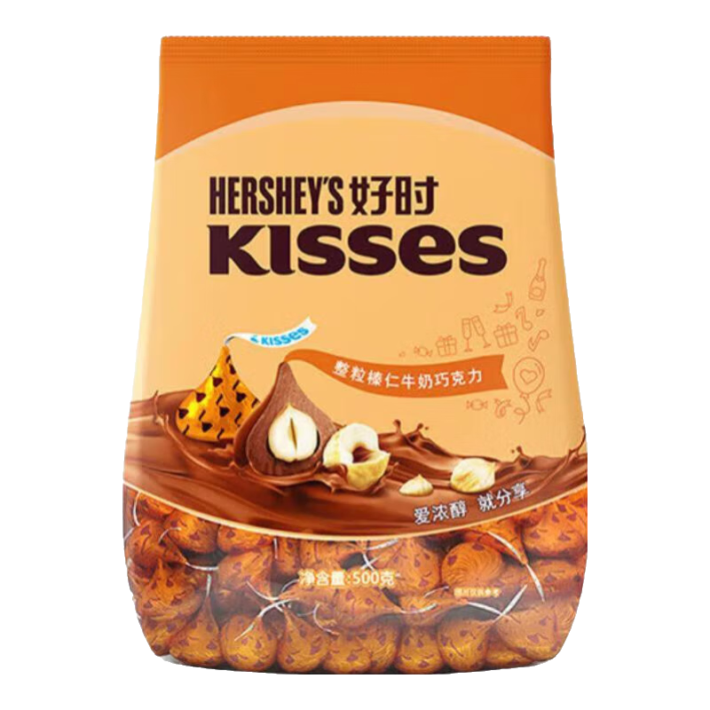 ʱ Kissesţɿ 500gװʳ ϲǰ Ů ͵ľţɿ 500g 40.3Ԫ
