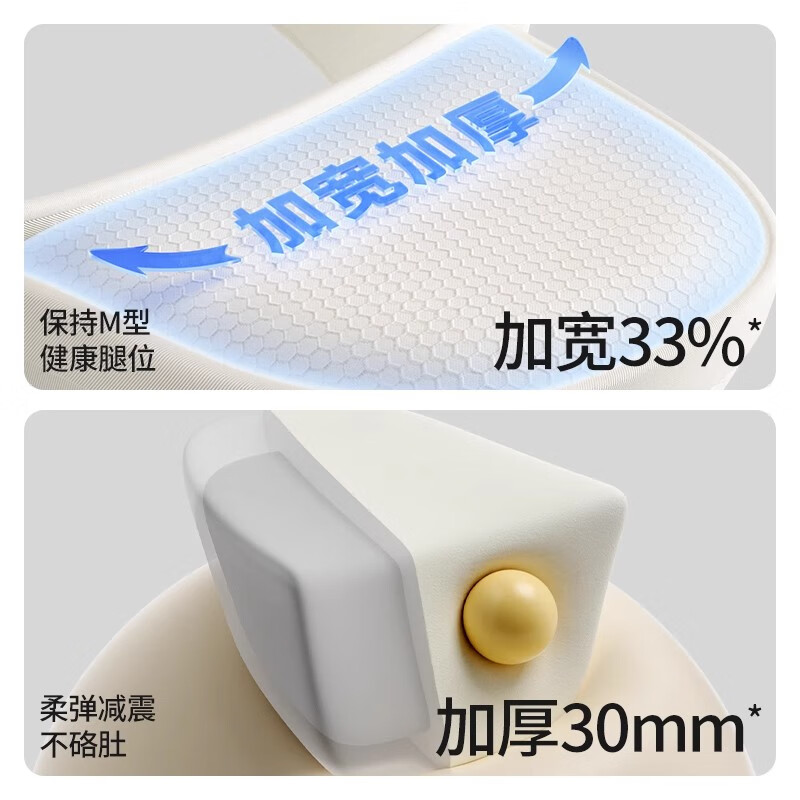 贝肽斯腰凳婴儿背带前抱式0-36个月前后两用新生儿宝宝多功能背娃 【加宽33%凳芯】透气款-卡斯灰(非横抱款)
