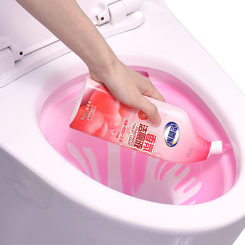 老管家香氛洁厕液洁厕剂马桶清洁剂厕所除臭去黄除菌去味洗厕所清洁剂 500ml 3瓶