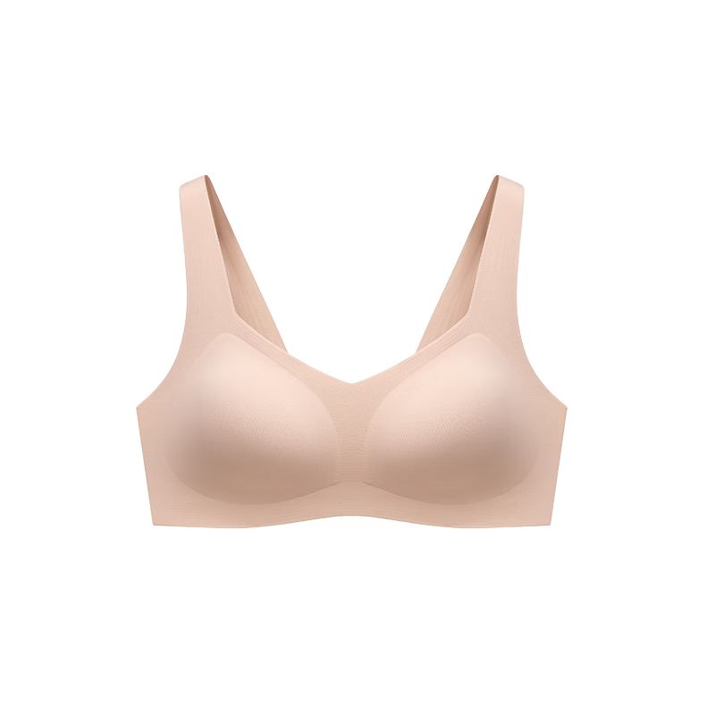 曼妮芬曼妮芬芒果杯女士文胸抗菌無鋼圈背心無痕舒適內(nèi)衣