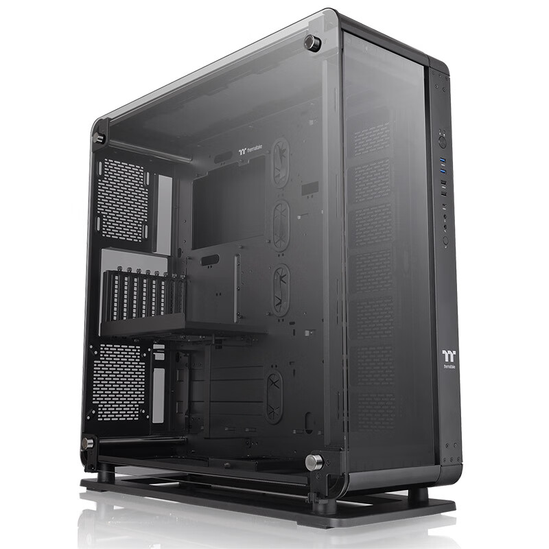 THERMALTAKETt Core P1 P3 P6 P8 PRO水冷电脑台式开放式侧透海景房卧式机箱 Tt机箱Core P8 E-ATX机箱 官方标配