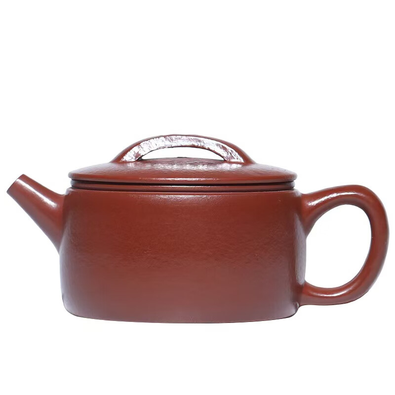 紫砂壶全手工泡茶壶泡茶壶养生壶 黄金朱泥汗瓦（单壶）