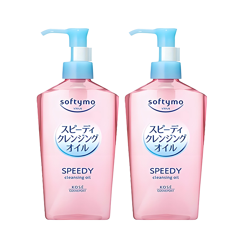 高丝（KOSE）温和无残留卸妆油 眼脸唇全脸可用快速乳化卸妆油 240ml 高丝卸妆油替换装210ml*2（袋装）