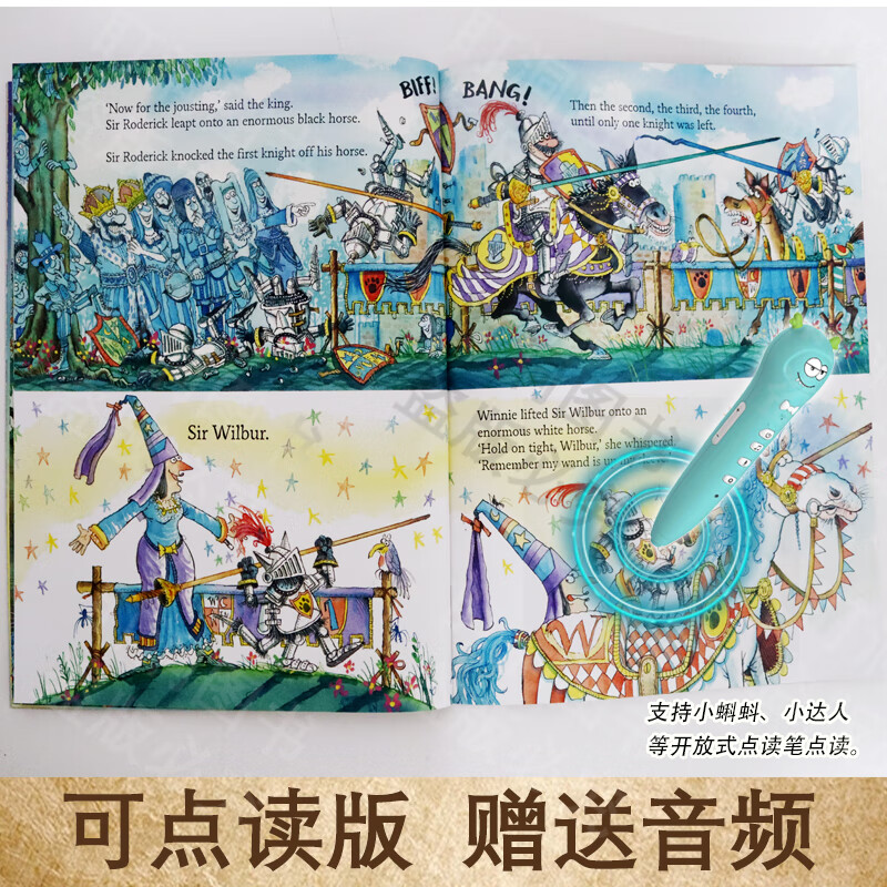 【可点读进口原版正品】女巫温妮绘本 Winnie and Wilbur桥梁书 牛津大学 英文原版 吴敏兰书单推荐  生日快乐女巫 温妮女巫 2本装