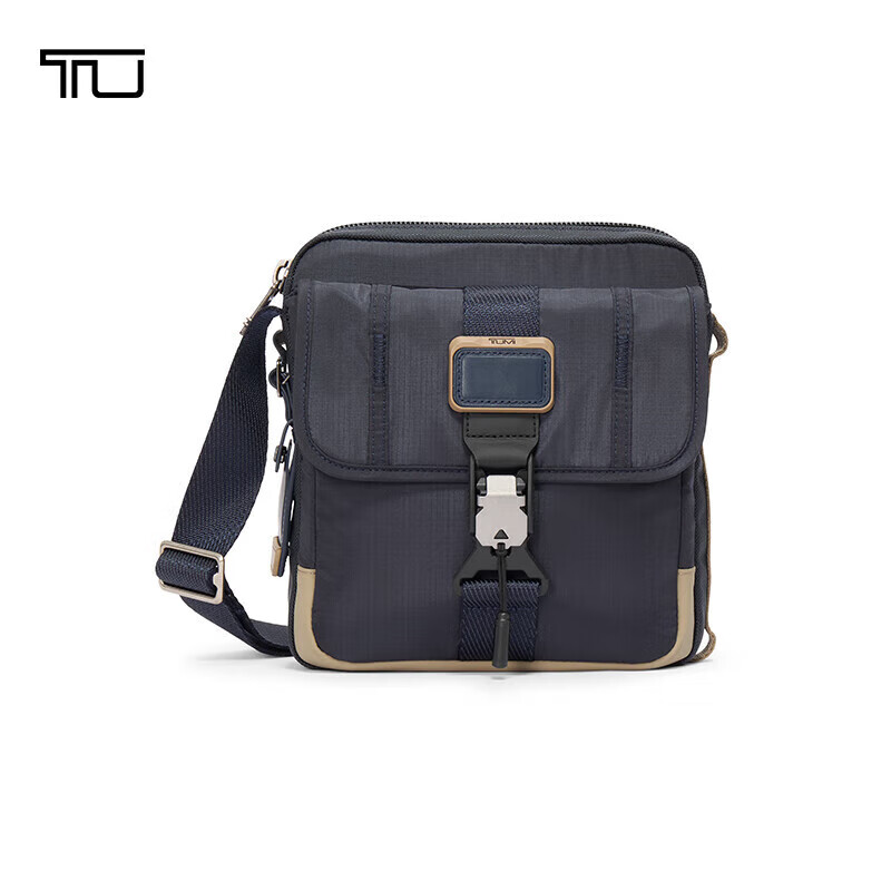 途明（TUMI）ALPHA BRAVO商务通勤高端单肩男士斜挎包拼色磁吸运动包