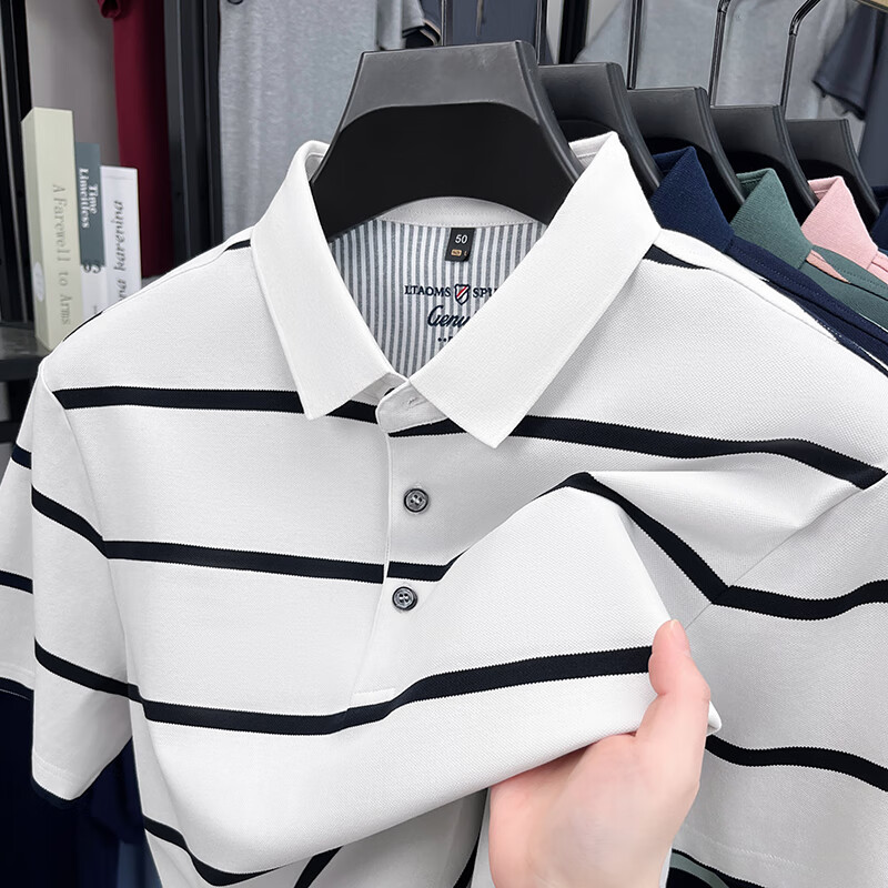 ���ڲ���������DAISHU�����ƶ���t���������������������ְ���װ�߶���ʿpolo���������� ��ɫ 4XL �Ƽ�190-210��