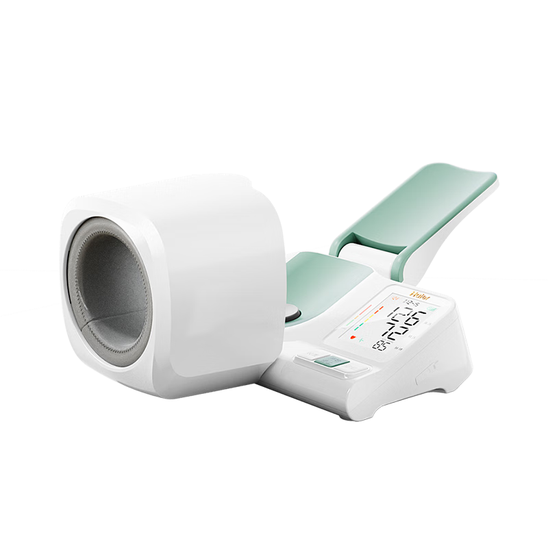 海爾醫(yī)用全自動(dòng)電子血壓計(jì)臂筒式家用血壓測(cè)量儀高精準(zhǔn)充電高血壓儀器