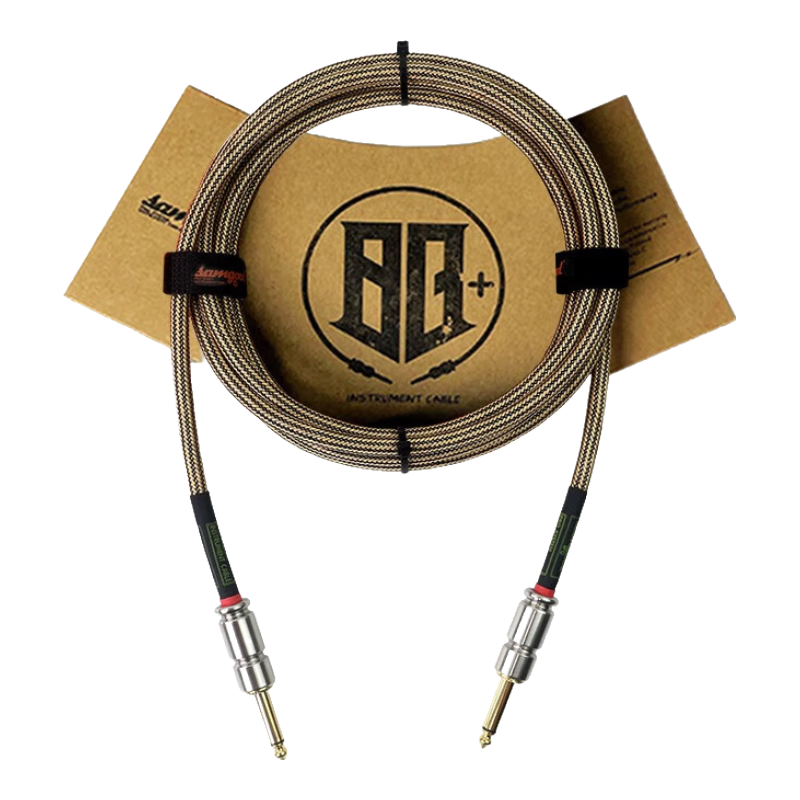 samgool+吉他连接线降噪线电箱琴效果器音频响演出录音 OSXII(直+直)插款 3米(m)/10ft