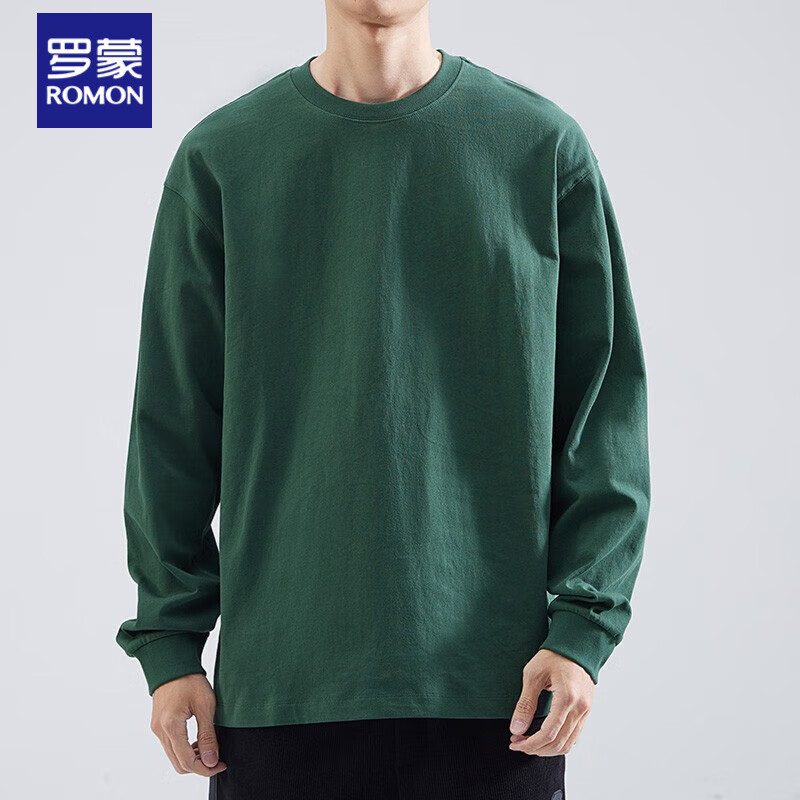 ���ڲ��������ɣ�ROMON��t���г���260g�ذ����޴�ɫ�����ﶬ������Բ���ɫ�ڴ������� ī��ɫ 4XL ����200-230��