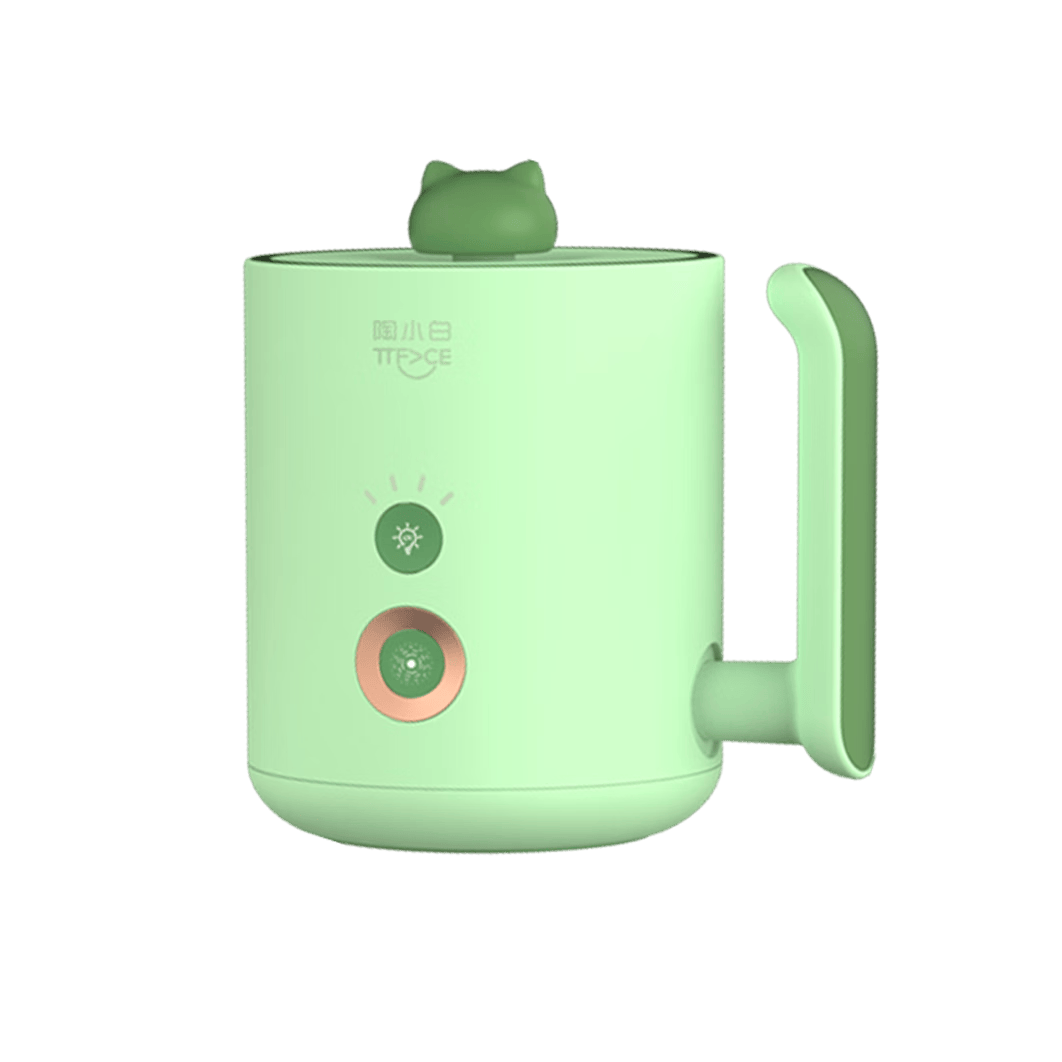 陶小白超声波紫外线灭杀菌清洁假牙保持器隐形牙套正畸清洗机神器 草绿色