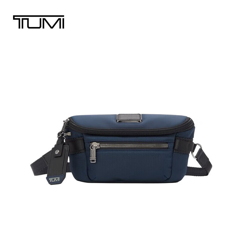 途明（TUMI）ALPHA BRAVO男士商务旅行高端运动腰包胸包 0232710NVY 海军蓝