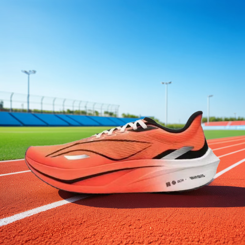 LI-NING HEMP2025春秋飞电4C碳板回弹跑鞋学生赤兔飞电龙雀马赫毒刺青云跑步鞋 飞电4c-黑色减震回弹 26 42 (0MM) 配包装+袜子手环